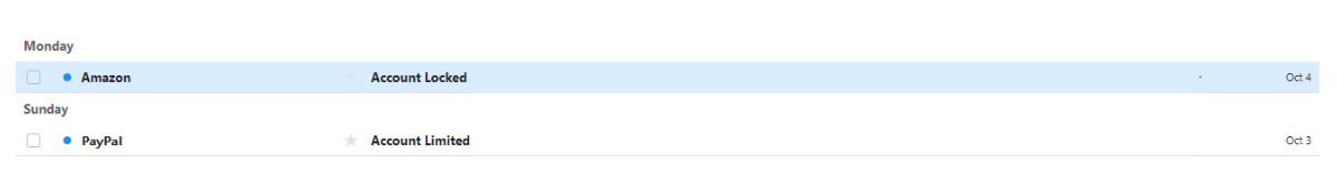 How to identify a phishing email