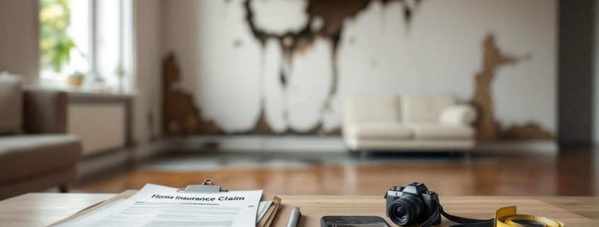 How to Handle Home Insurance Water Damage Claims