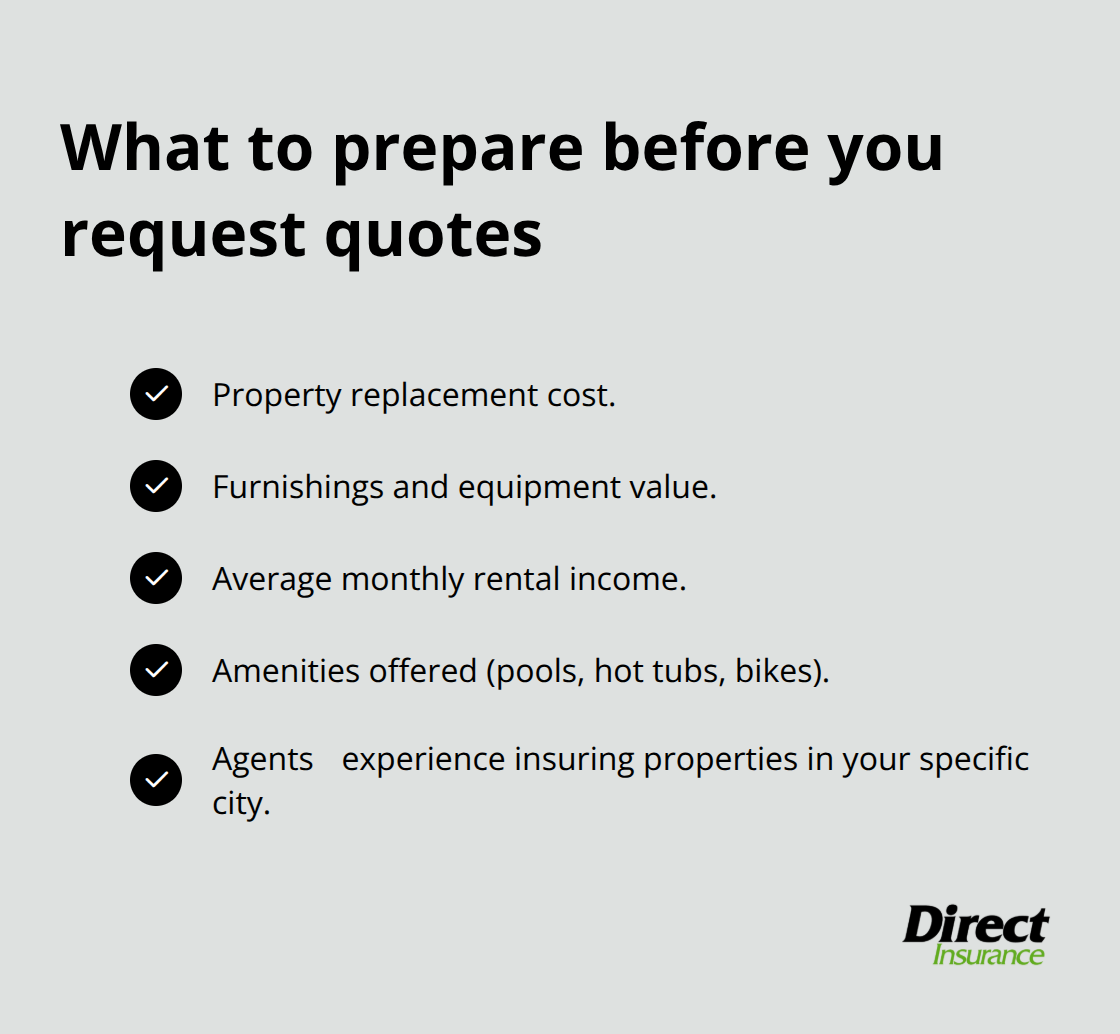 Five items to document for accurate Utah vacation rental insurance quotes - Vacation rental coverage Utah