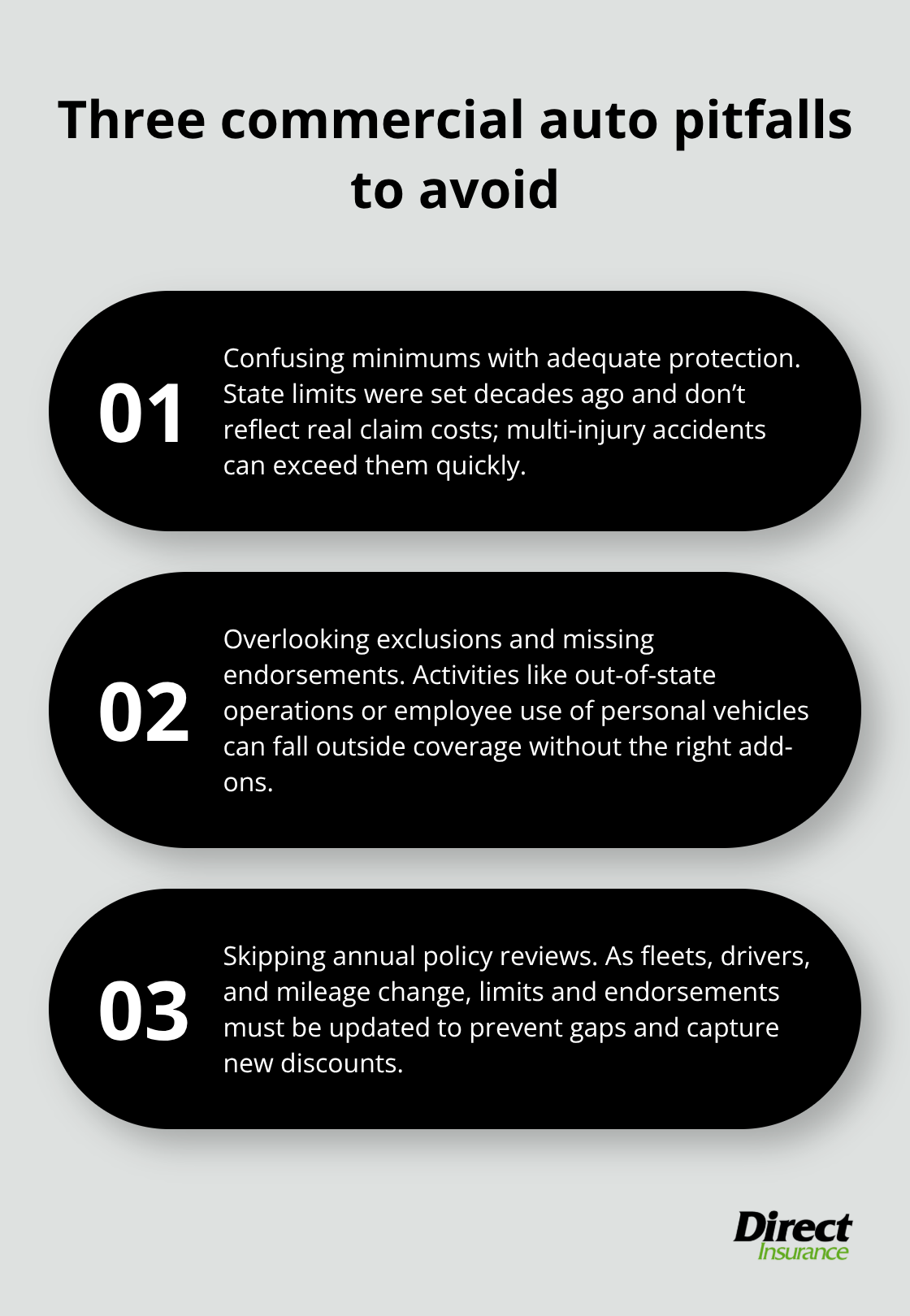 Three common mistakes that raise liability risk and costs for Utah businesses - commercial auto liability insurance