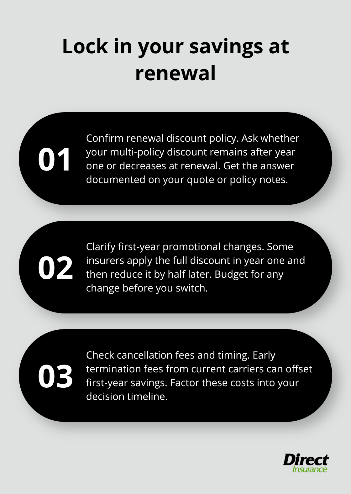 Three checks to keep your bundled discount intact and avoid surprise fees - home and car insurance bundles